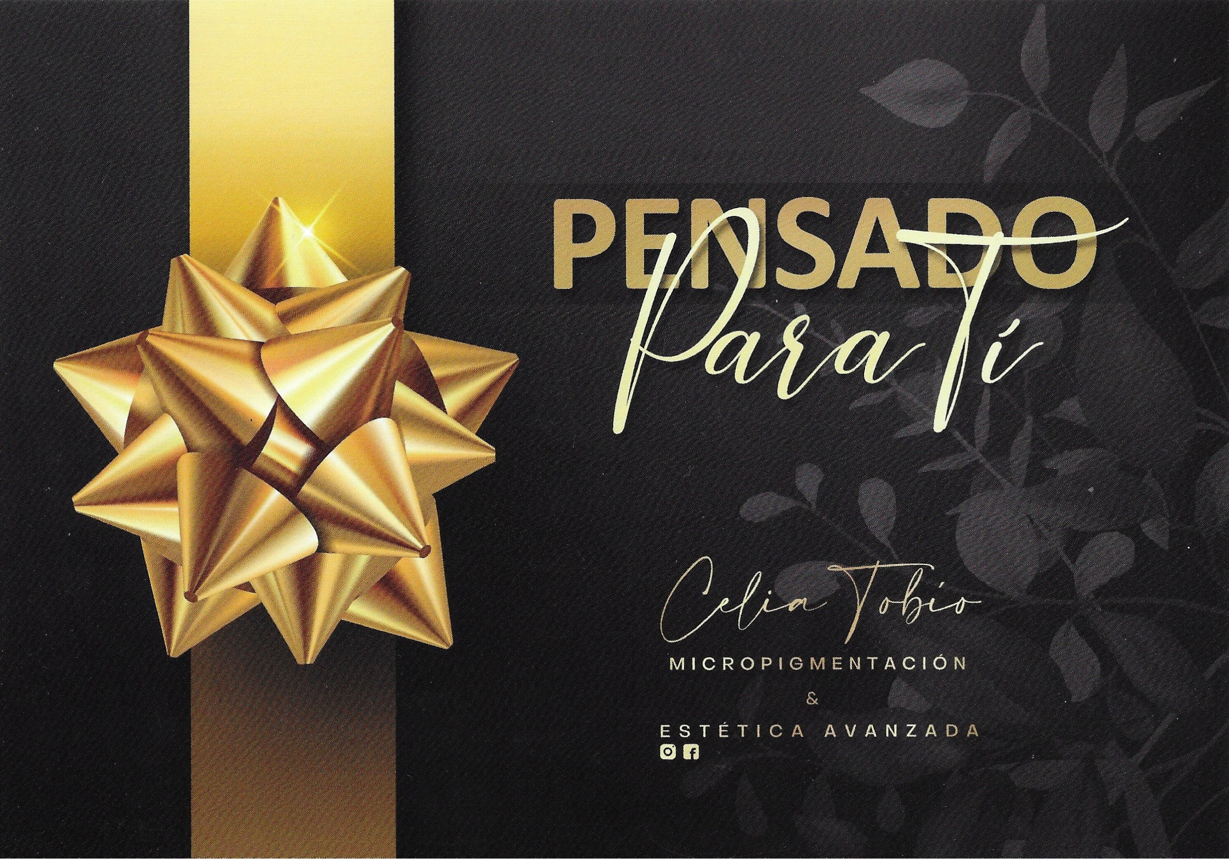 Tarjeta de regalo Celia Tobío - Pensado Para Ti